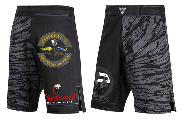 Rising Phoenix BJJ Ranked Club Shorts - Raven Fightwear - US