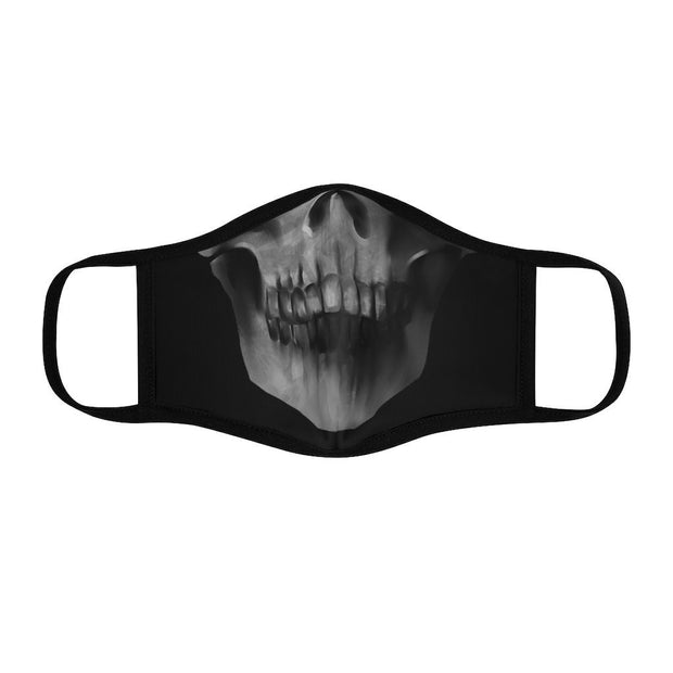 Skull Fitted Polyester Face Mask - Raven Fightwear - US