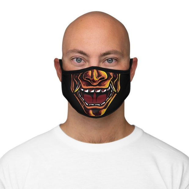 The Oni of Rashoumon Polyester Face Mask - Raven Fightwear - US